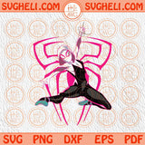 Spider Gwen Svg Spider Girl Svg Across the Spider-verse Svg Png Dxf Eps Files