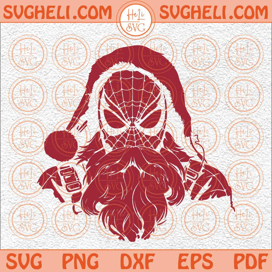 Spiderman Santa Claus Svg Santa Claus Svg Santa Hat Svg Spidey Svg Png Dxf Eps Files