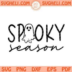 Spooky Season Svg Happy Halloween Svg Spooky Vibes Svg Png Dxf Eps Pdf Files