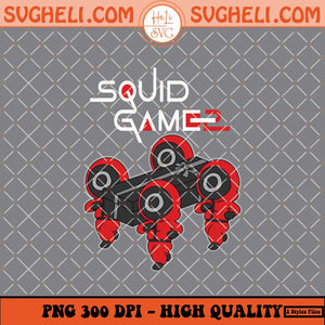 Squid Game 2 Png Squid Game Character Cartoon Png Sublimation Files