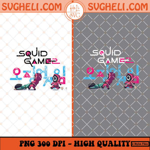 Squid Game Character Cartoon Png Squid Game 2 Png Sublimation Files