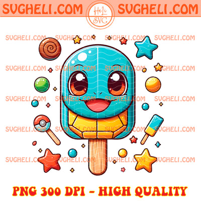 Squirtle Ice Cream Png Pikachu Ice Cream Png