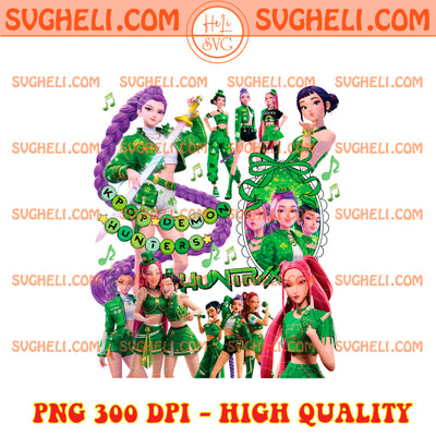 St Patricks Day Huntrix Kpop Demon Hunters Bracelet Png