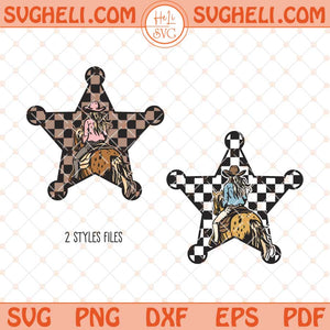 Star Cowgirls Have More Fun Horse Pink Western Svg Png Dxf Eps Files