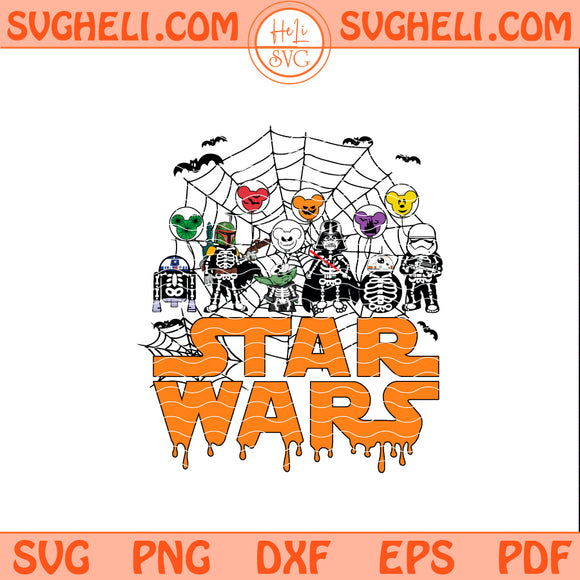 Star Wars Halloween Svg Disney Halloween Star War Svg