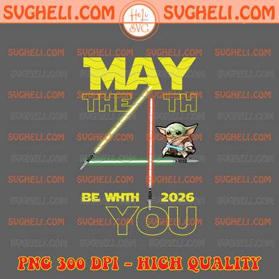 Star Wars Lightsabers May The 4th Be With You 2026 Png