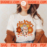 Stay Spooky Svg Boho Halloween Svg Groovy Spooky Season Svg Png Sublimation Dxf Eps Files