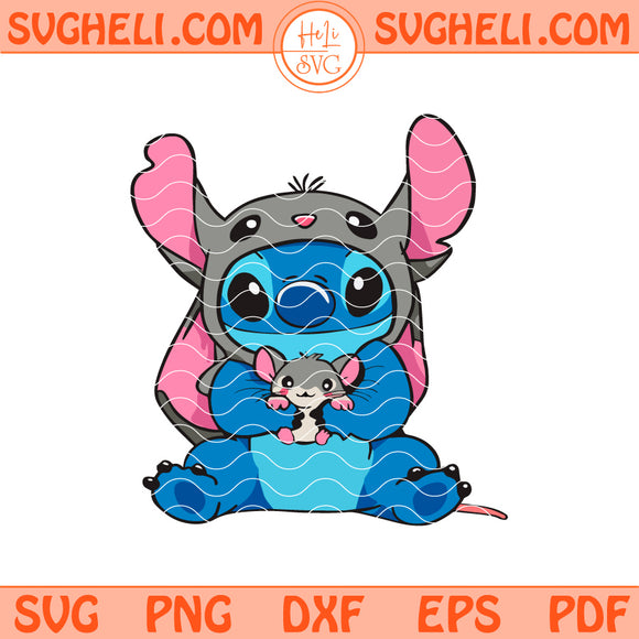 Stitch Mouse Svg Stitch Mouse Cosplay Svg Cute Stitch Svg Png Dxf Eps Files