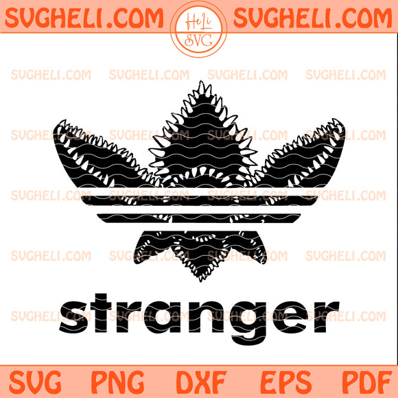Stranger Things 5 Adidas Parody Svg Stranger Things Svg