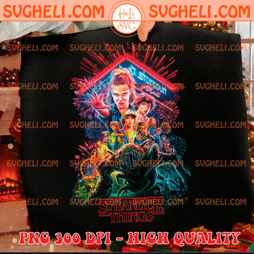 Stranger Things Poster Png Trending Stranger Things Png