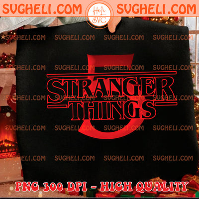 Stranger Things Season 5 Logo Png Stranger Things SS5 Png