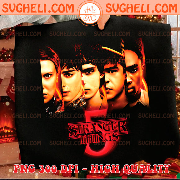 Stranger Things Season 5 Poster Png Stranger Things Png