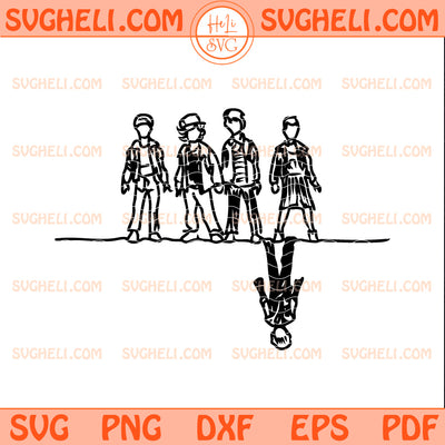 Stranger Things Svg Upside Down Svg Mind Flayer Svg
