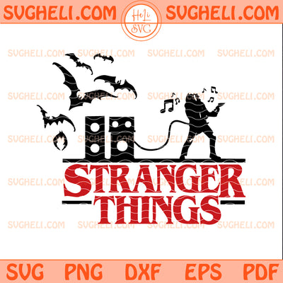 Stranger things Eddie Munson guitar Svg Stranger Things Svg
