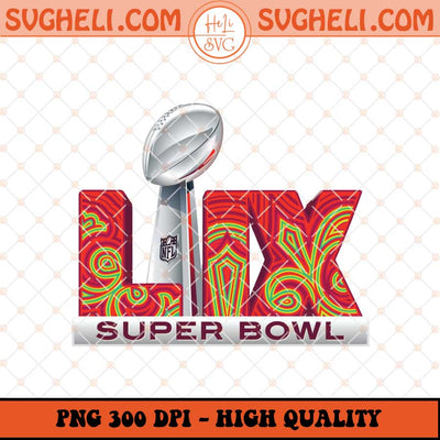 Super Bowl LIX 2025 Logo Png Super Bowl 2025 Png Sublimation Files