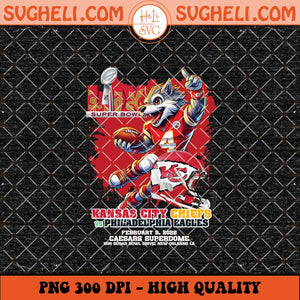 Super Bowl LIX 2025 Kansas City vs Philadelphia Eagles Png Sublimation Files
