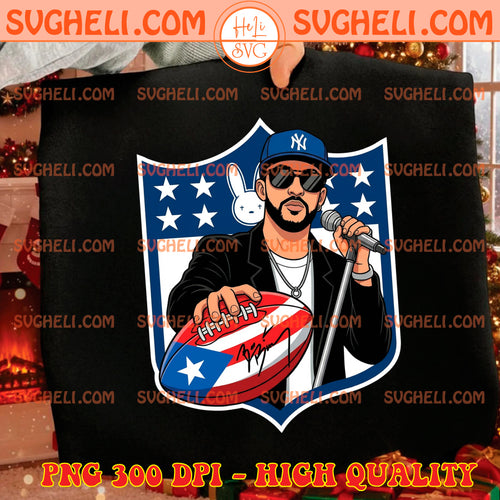 Super Bowl LX Bad Bunny Png Benito Bowl Png