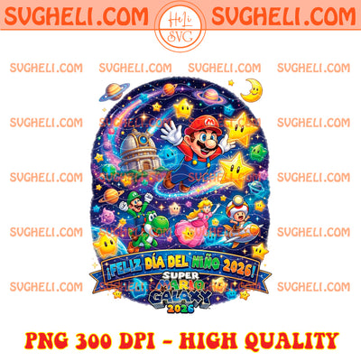 Super Mario Dia Del Niño Mario Galaxy 2026 Png Mario Png