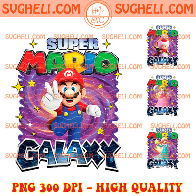 Super Mario Galaxy Png Bundle Mario and Friends Clipart Png