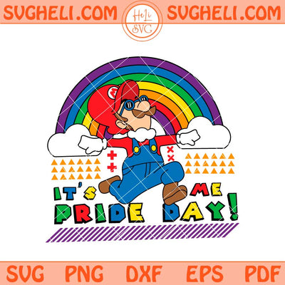 Super Mario Pride Svg Mario Pride Svg Pride Month Gay Svg Png Dxf Eps Files