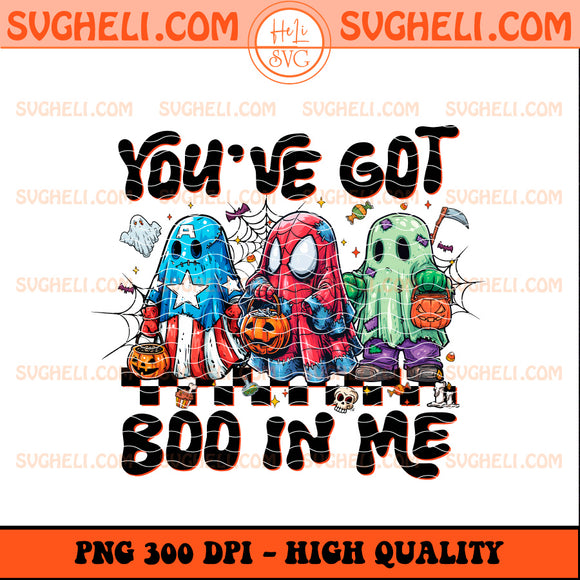 Superhero You've Got Boo in Me Halloween Png Superhero Png