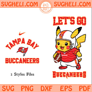 Tampa Bay Buccaneers Pokemon NFL Svg Buccaneers NFL Svg