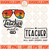 Teacher Mode Svg All Day Every Day Svg Teacher Appreciation Svg Png Dxf Eps Files