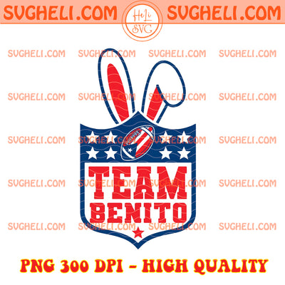 Team Benito NFL Logo Png Bad Bunny Bowl 2026 Halftime Png