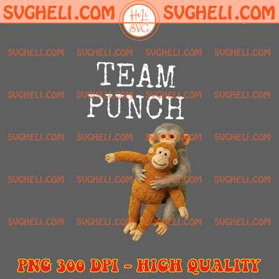 Team Punch Funny Baby Monkey Png Baby Monkey Punch Png