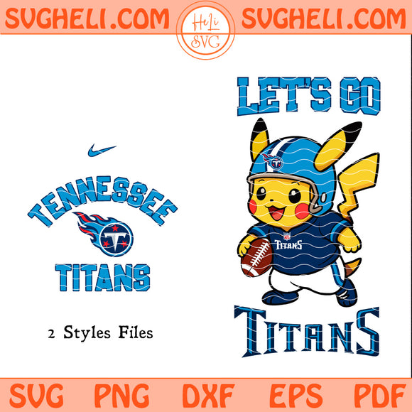 Tennessee Titans Pokemon NFL Svg Tennessee Titans Svg