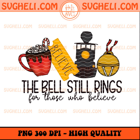 The Bell Still Rings Believe Train Ticket Christmas Png