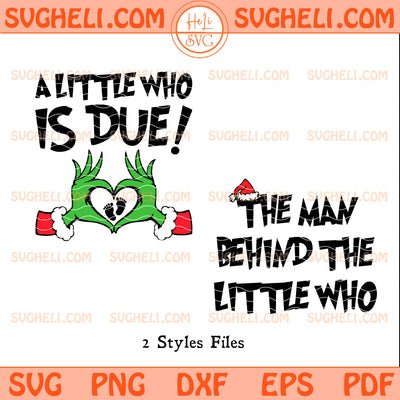 The Man Behind The Little Who Svg A Little Who Is Due Svg