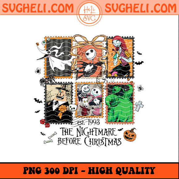 The Nightmare Before Christmas EST 1993 Png Nightmare Png