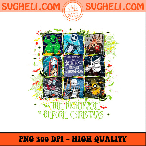 The Nightmare Before Christmas Team Png Halloween Png