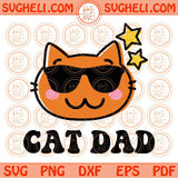 The Original Cat Dad Svg Cat Daddy Svg Funny Father's Day Svg Png Dxf Eps Files