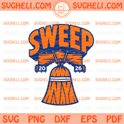 The Sweep 2026 New York Knick Liberty Bell Basketball Svg