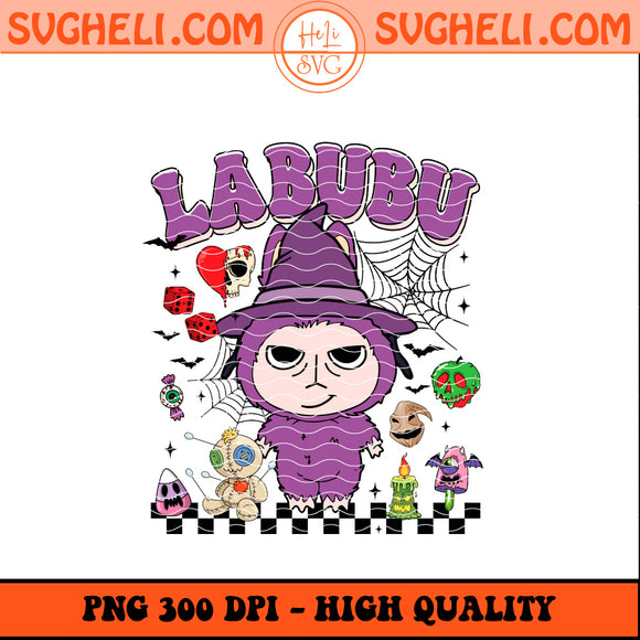 The Witch Labubu Png Labubu Halloween Png Labubu Png