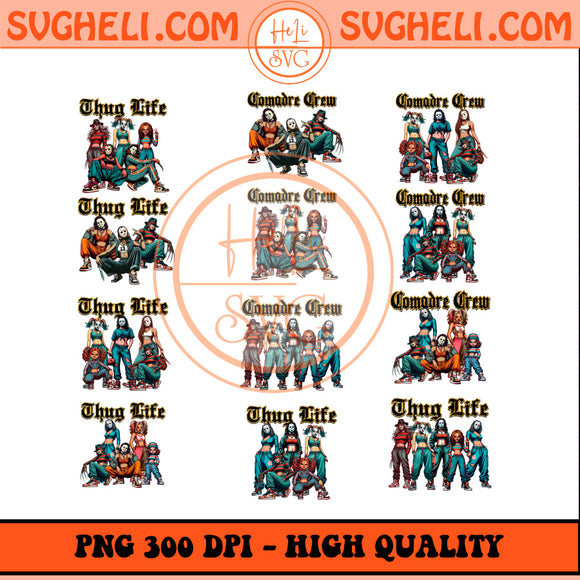Thug Life Horror Girl Halloween Png Bundle Thug Life Png