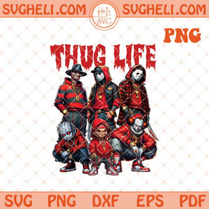 Thug Life Horror Movie Png Horror Movie Killers Png Scary Png Sublimation Files