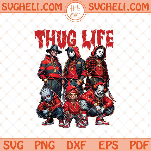 Thug Life Png Horror Movie Png Scary Movie Halloween Png Dxf Eps Files