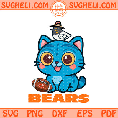 Tiger Kpop Demon Hunters Chicago Bears Svg NFL Svg