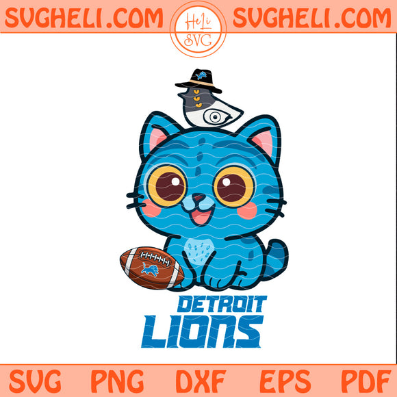 Tiger Kpop Demon Hunters Detroit Lions Svg NFL Svg