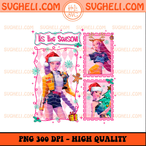 Tis the Season Christmas Huntrix Png Huntrix Christmas Png