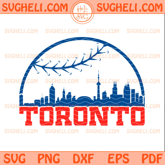 Toronto Baseball Team Svg Blue Jays Baseball Svg