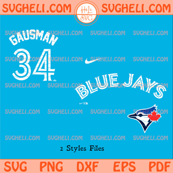 Toronto Blue Jays Kevin Gausman Svg Blue Jays Svg