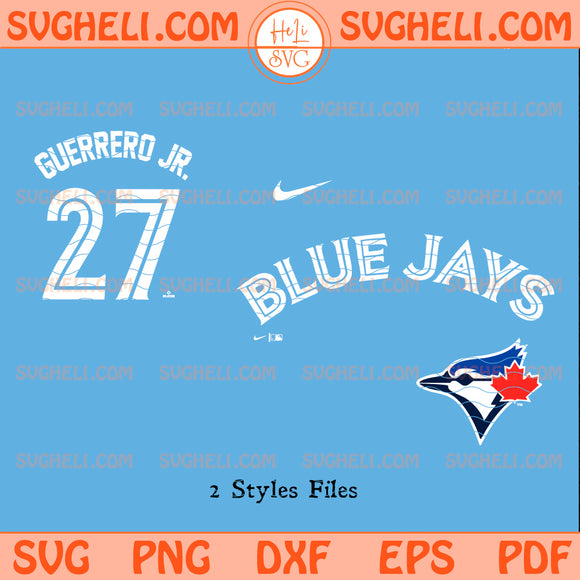 Toronto Blue Jays Vladimir Guerrero Jr Jersey Svg