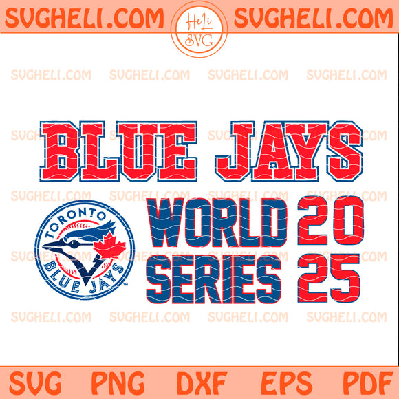 Toronto Blue Jays World Series Champions Baseball Svg