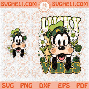 Trendy Lucky Vibes Svg Mouse Friends St Patricks Day Svg Lucky Svg Png Dxf Eps Pocket Design Files