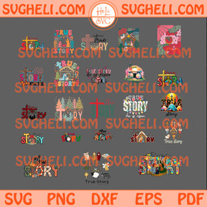True Story Christmas Png Bundle Christian Christmas Png