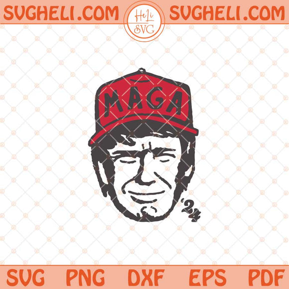 Trump Maga 2024 Svg Maga Trash Svg Donald Trump Svg Png Dxf Eps Files